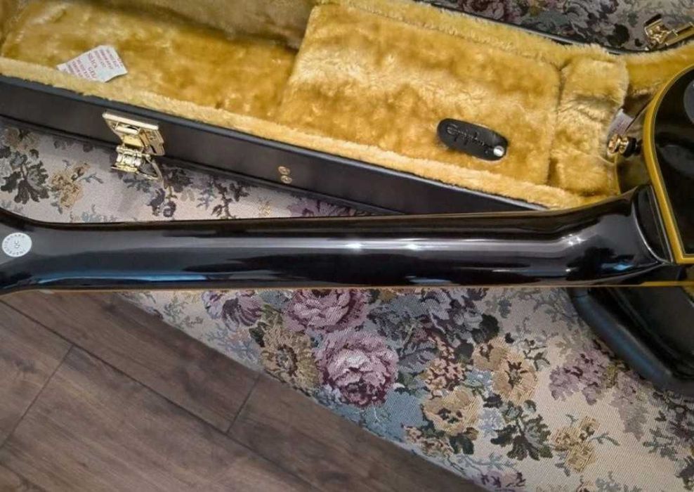 Epiphone Les Paul Joe Bonamassa Black Beauty '58 Custom Inlays Outfit