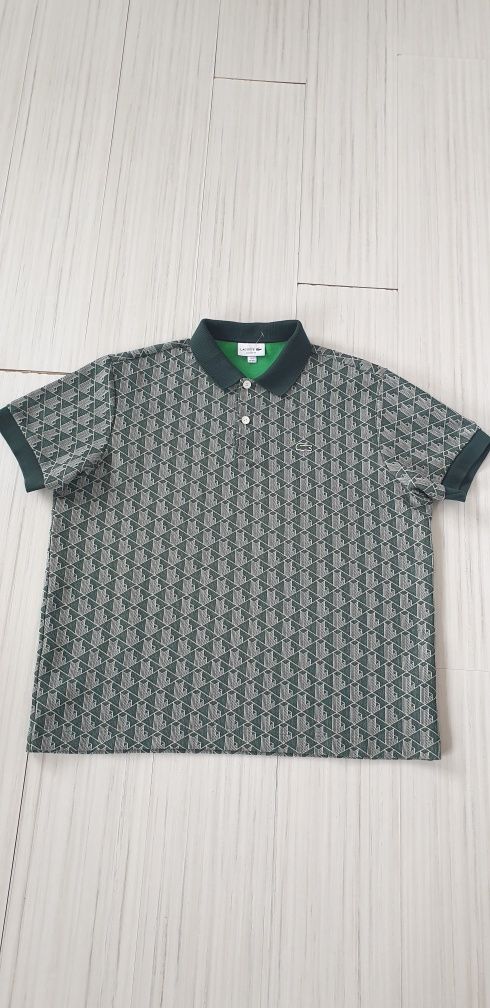 Lacoste  Monogram Classic Fit / 7 - 2XL ОРИГИНАЛ! НОВО! Мъжка Тениска!