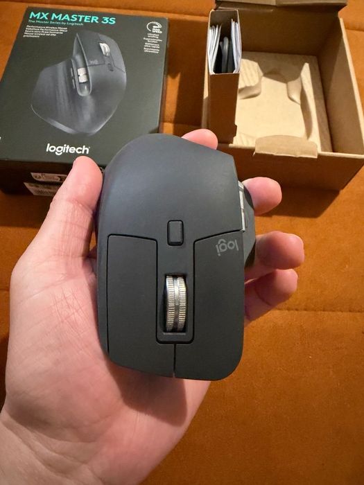 Mouse Wireless LOGITECH MX Master 3S Performance, 8000 dpi, silent