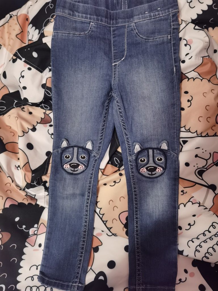 Colanți fete tip jeans denim, mărime 104
Colanți tip jeans pisică, măr