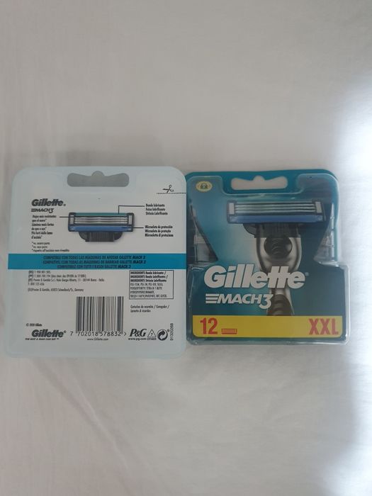 Gillette Proglide si Mach3