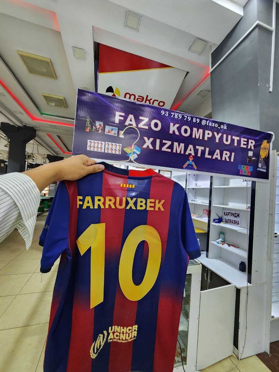 Futbolka va  krujkaga suratlaringizni chiroyli qilib chiqarib beramiz!