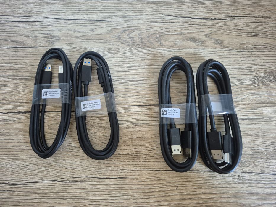 Cablu Dell Ultra HDMI T-T DisplayPort 4K & USB TypeA-Type B 1.5 Negru