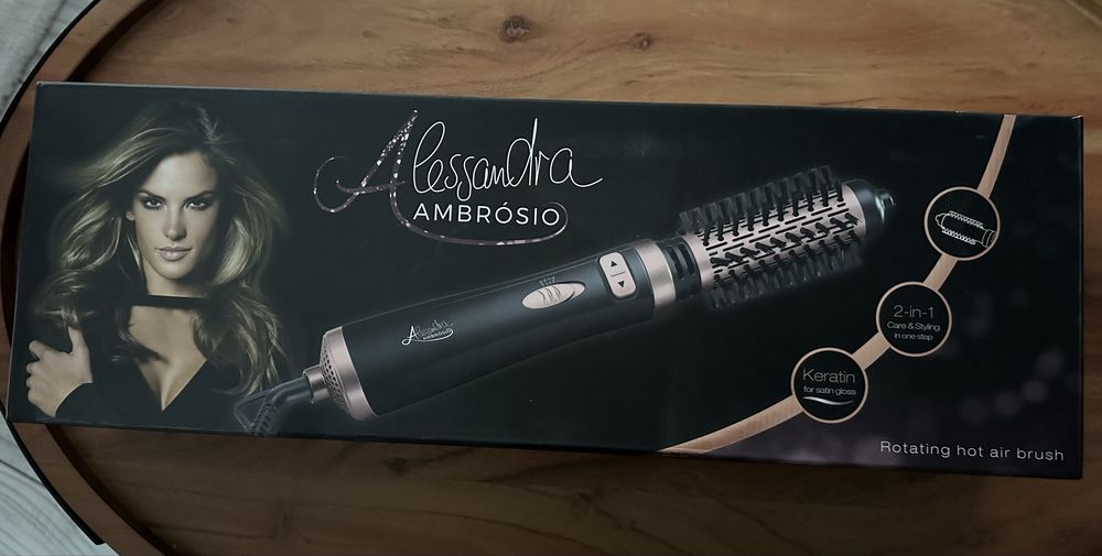 Въртяща се четка с горещ въздух