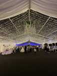 Cort nunta/botez, scaune chiavari, mese rotunde/dreptunghiulare, decor