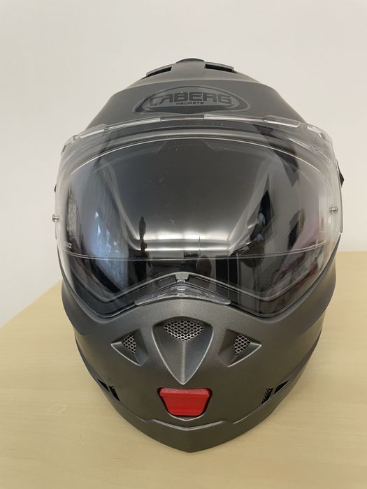 Casca moto Caberg Duke X SV gun metal (titanium)-M (57-58 cm)