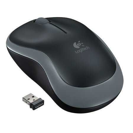 Компьютерная мышь Logitech M185 Grey