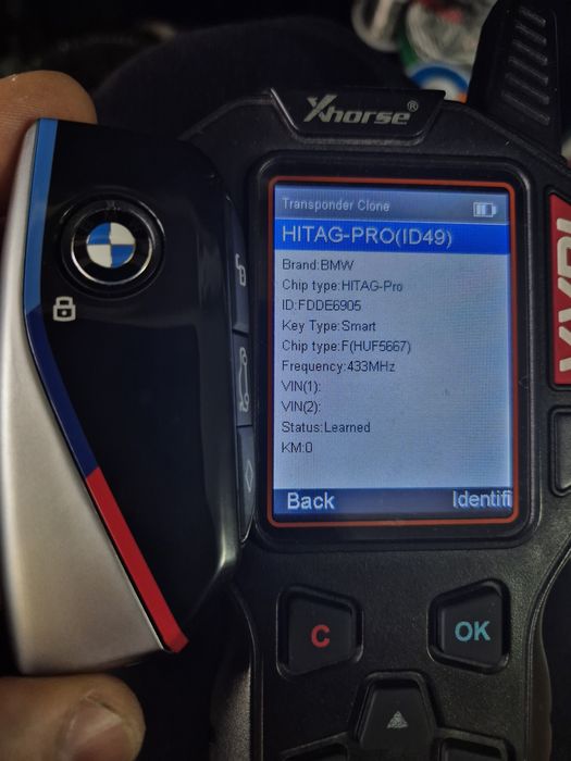 Bmw ключ FGB57,434mhz подходящ за Cas 4,Fem,bdc02..03