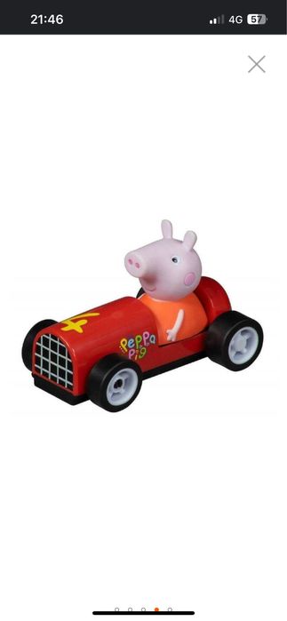 Писта с 2 коли и дистанционни Carrera Peppa  Pig