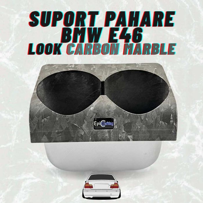 Suport pahare auto carbon, carbon forjat etc BMW ORICE MODEL