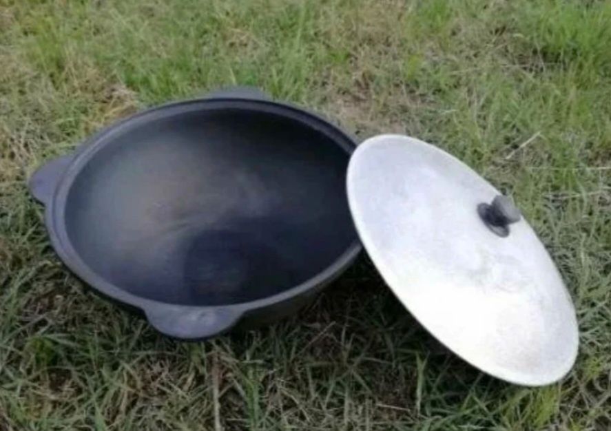 Новый  чугунный казан 12 литров