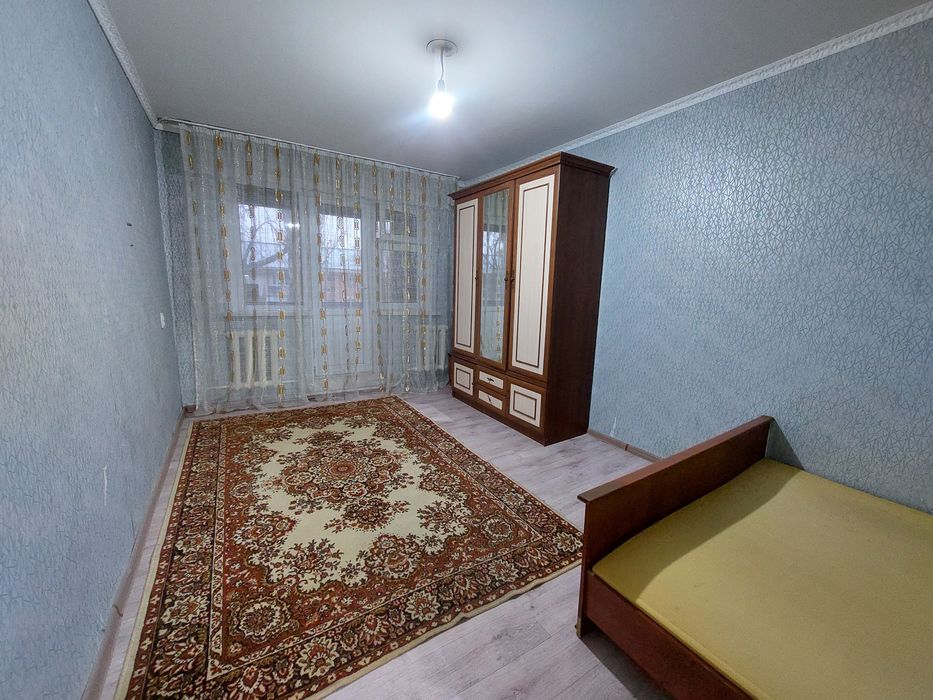 Салтанат 4мкр 1ком с мебелью и техникой