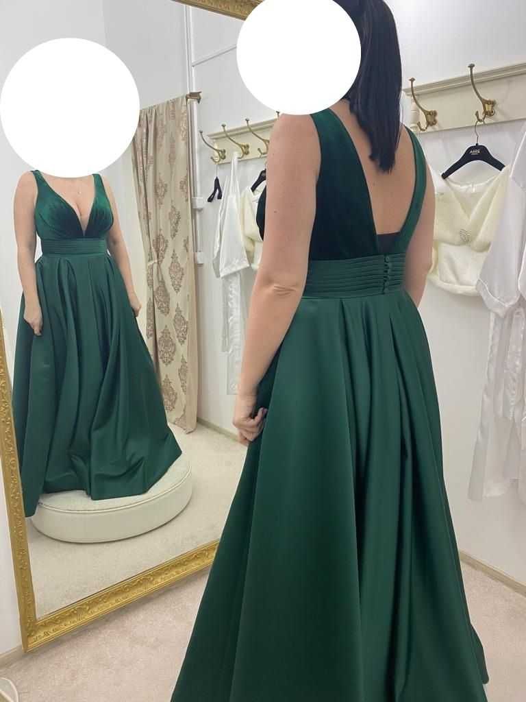 Rochie verde de ocazie