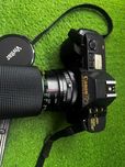 Vintage SLR film Canon T70 + Vivitar 75–300mm  , Japonia