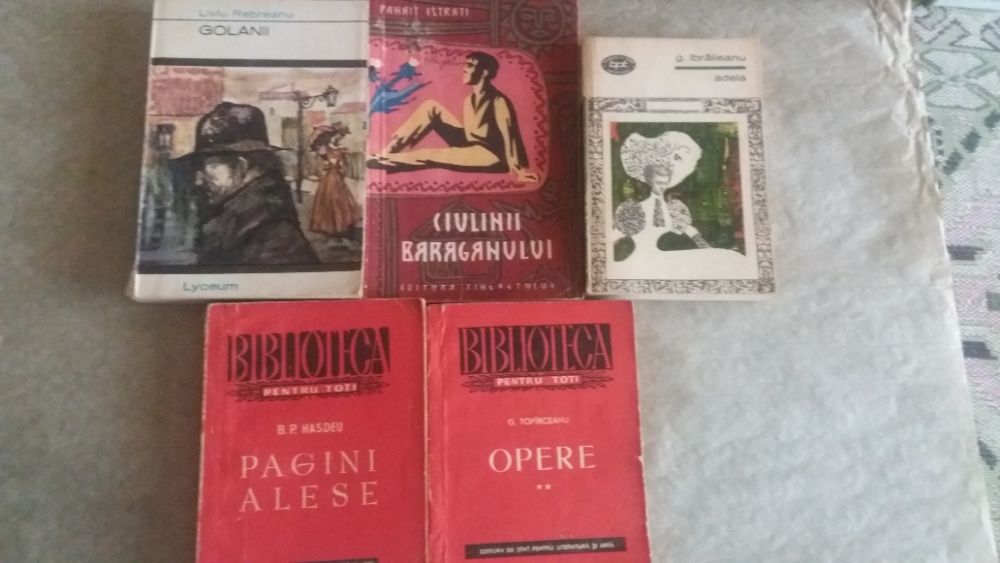 Cărţi beletristică literatură românească