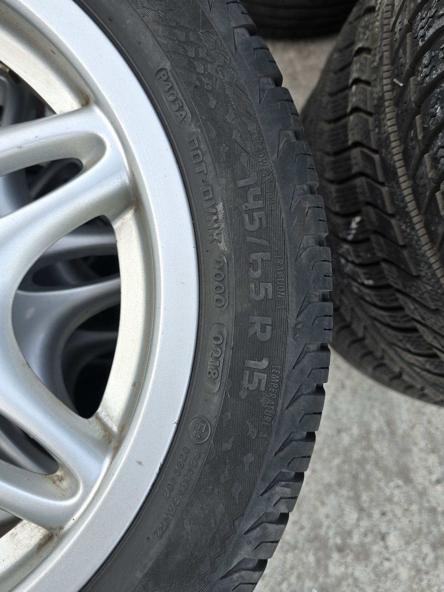 4 Броя Гуми За Smart 2x145/65/15 Vredestein 7,5mm 2x175/55/15 Hankook8