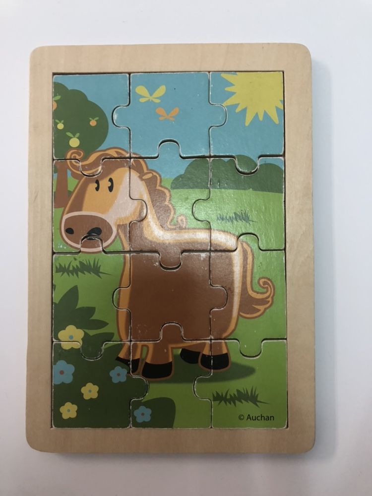 Puzzle din lemn copii