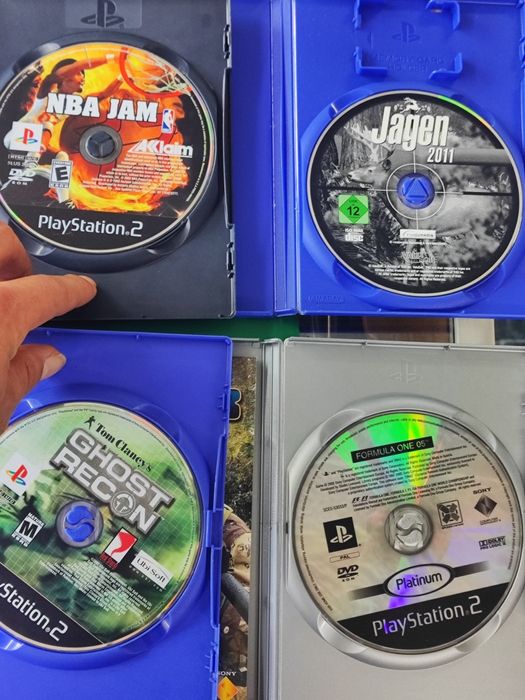 Лот 17 броя игри за пс2 sony playstation ps2