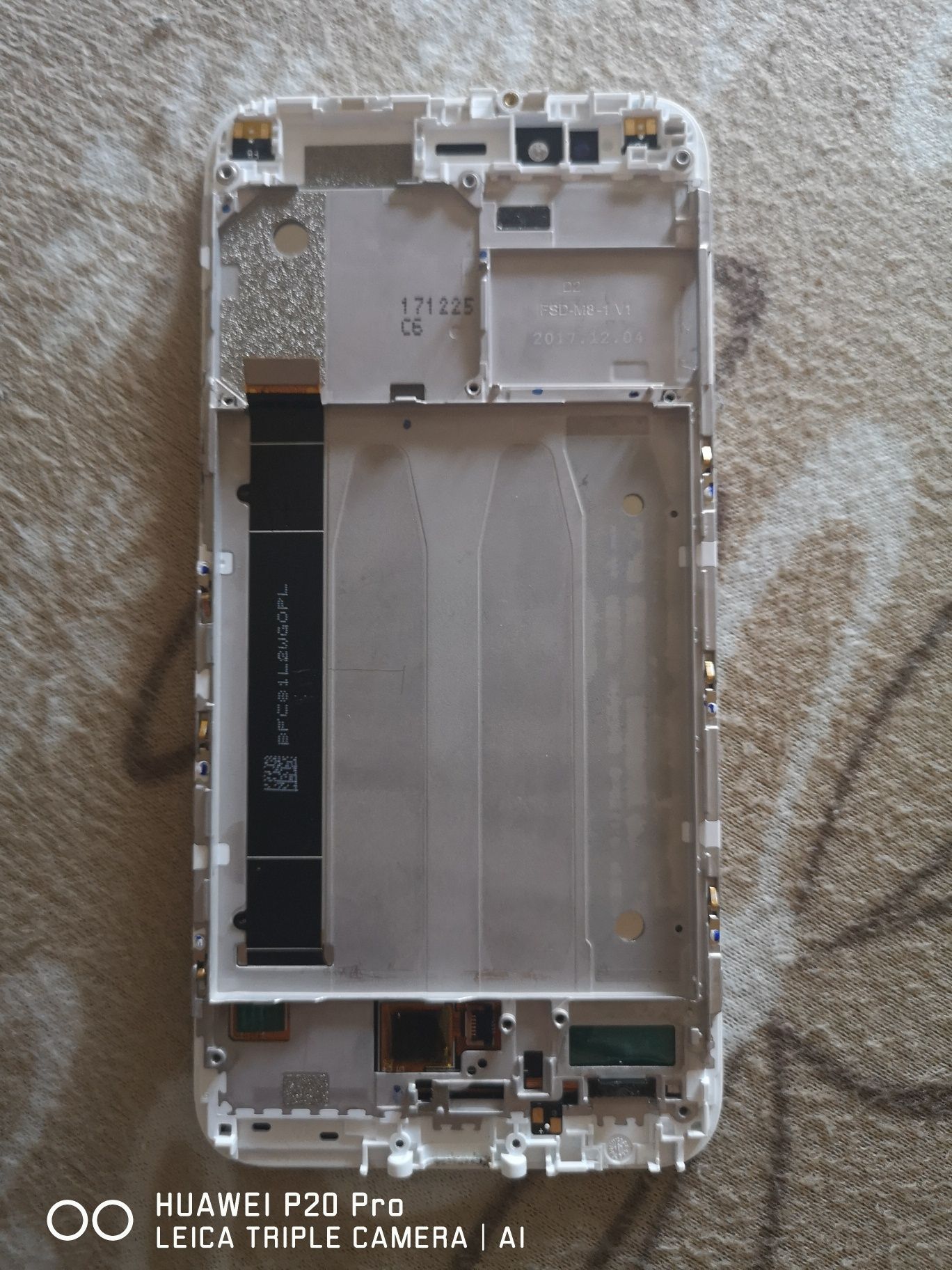 Оригинален дисплей Mi A1 (тъча не реагира навсякъде)