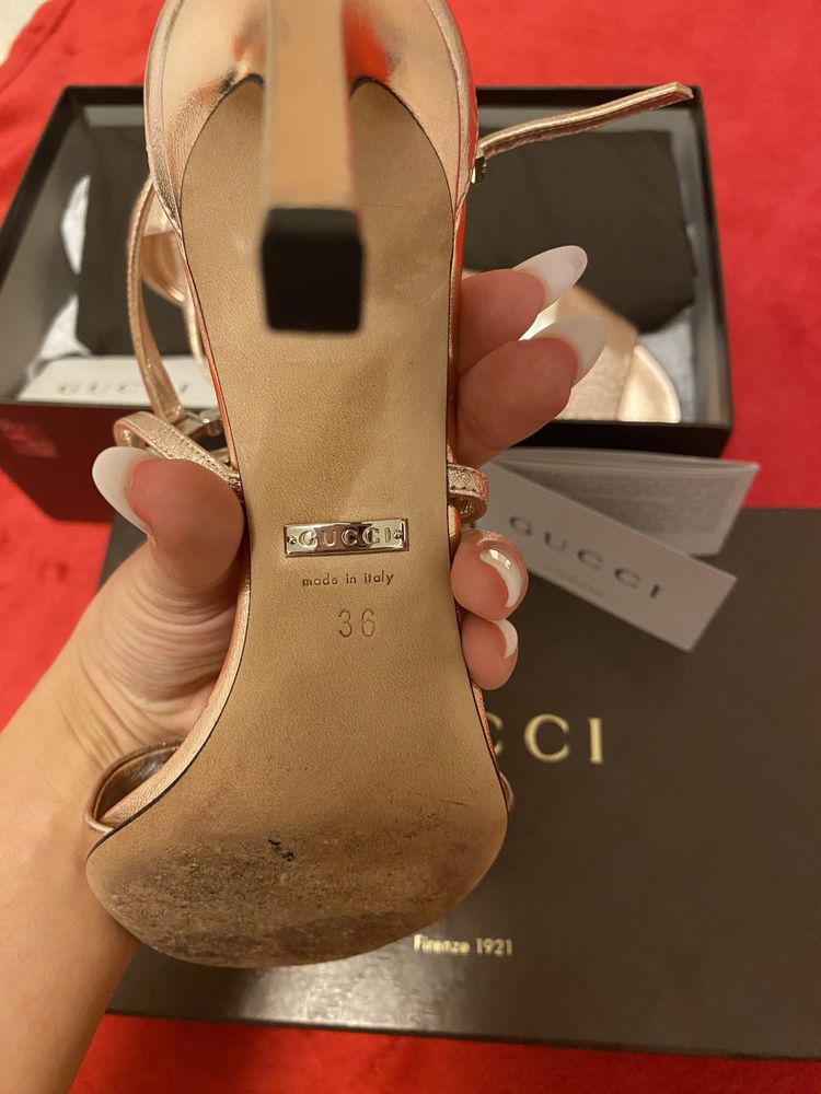 Sandale Gucci, mărimea 36