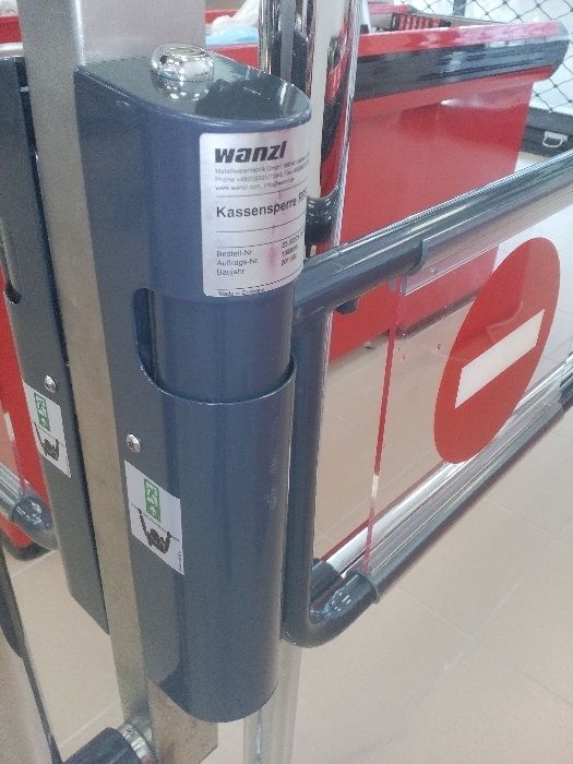 Стоп вратичка за касово място