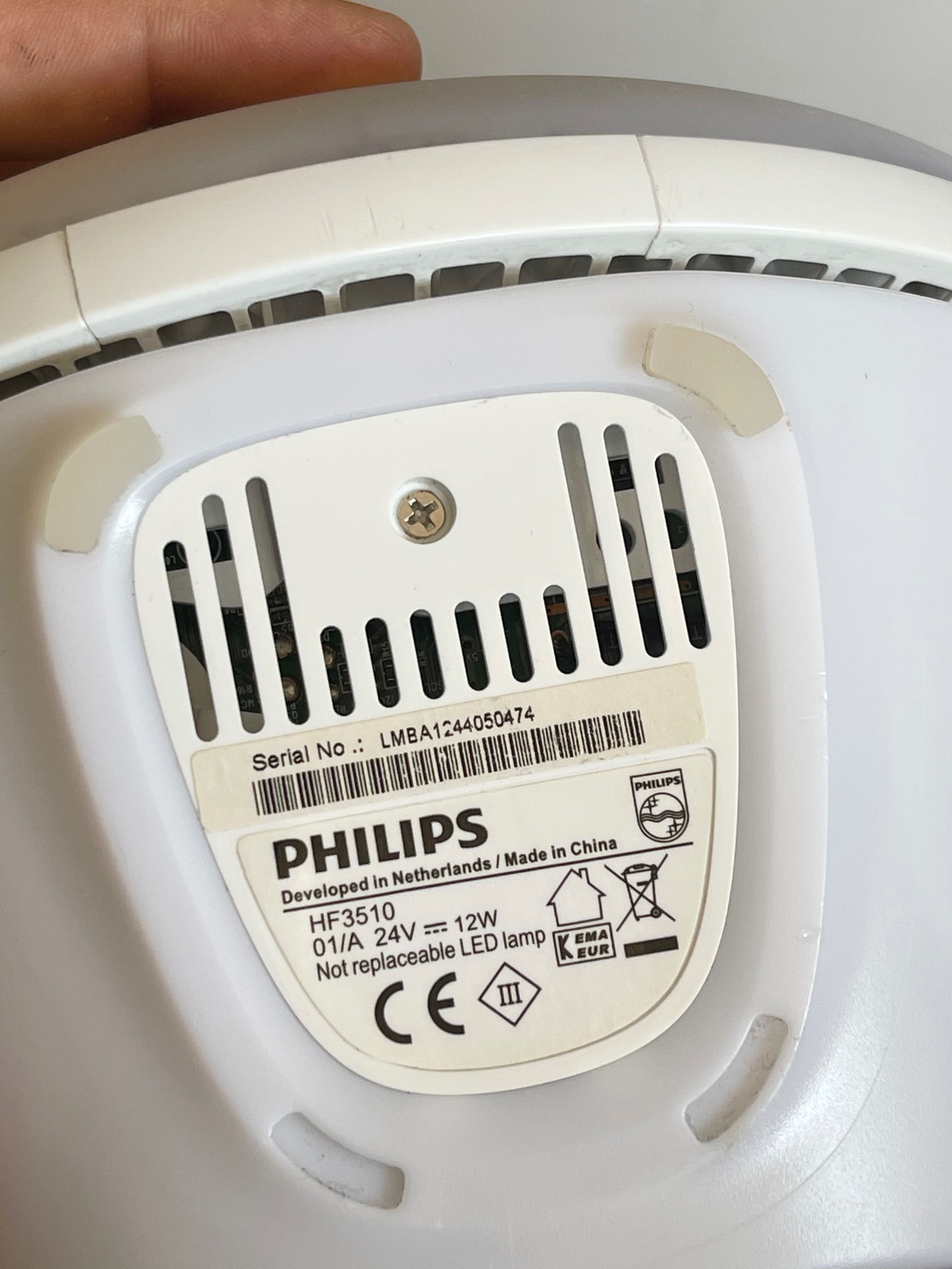 Veioza lampa Philips Wake-Up Light Radio Alarma Ceas HF3510