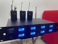 Receptor cu 8 canale - IMG Stage Line + 8 transmitatoare + 8 Lavaliere