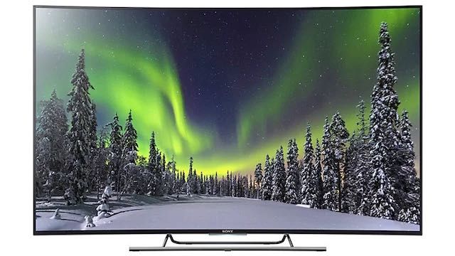 Televizor Sony Bravia 165cm, smart 3D, 4K, ecran curbat