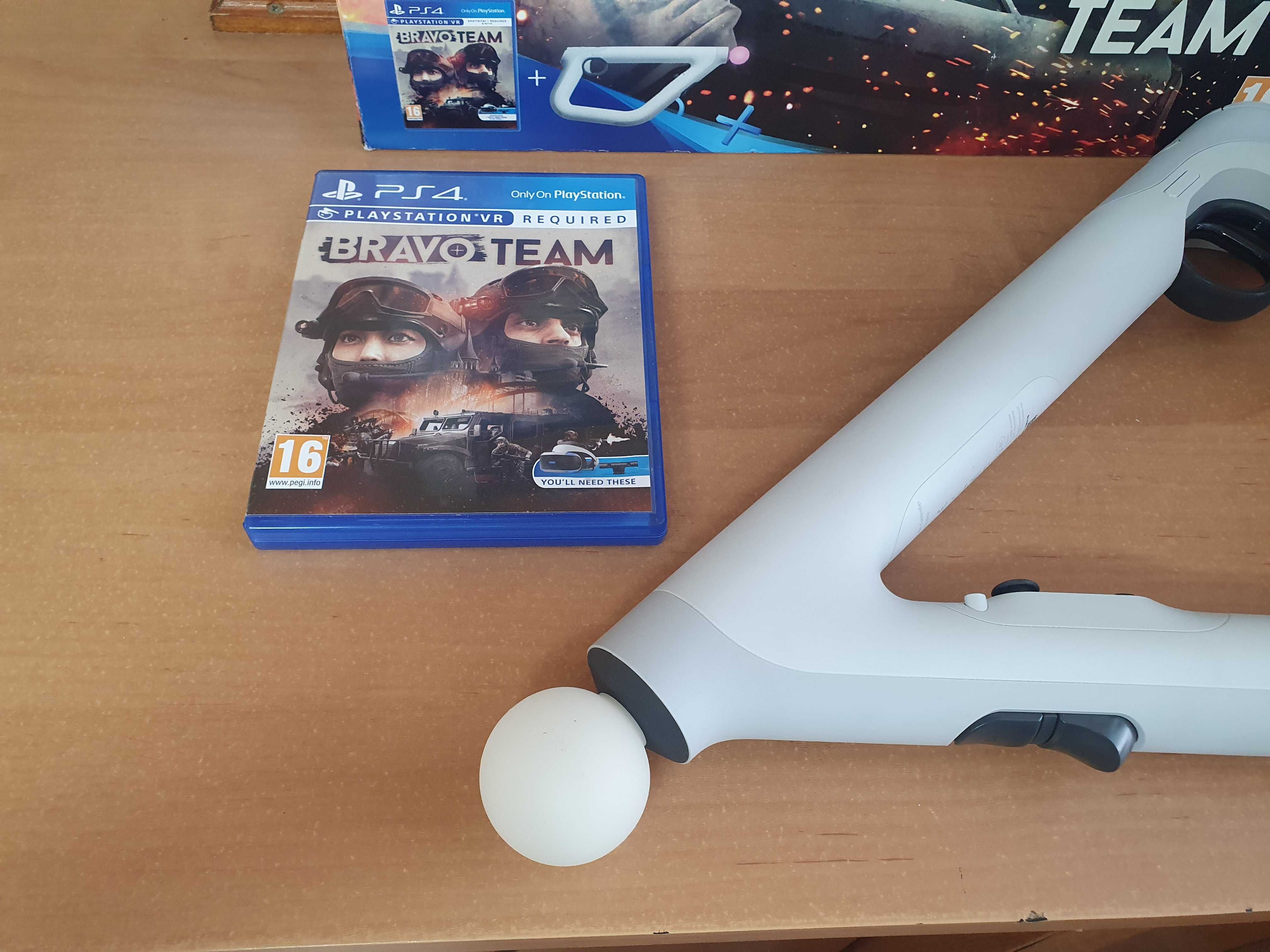 PlayStation VR Aim Controller + Bravo Team