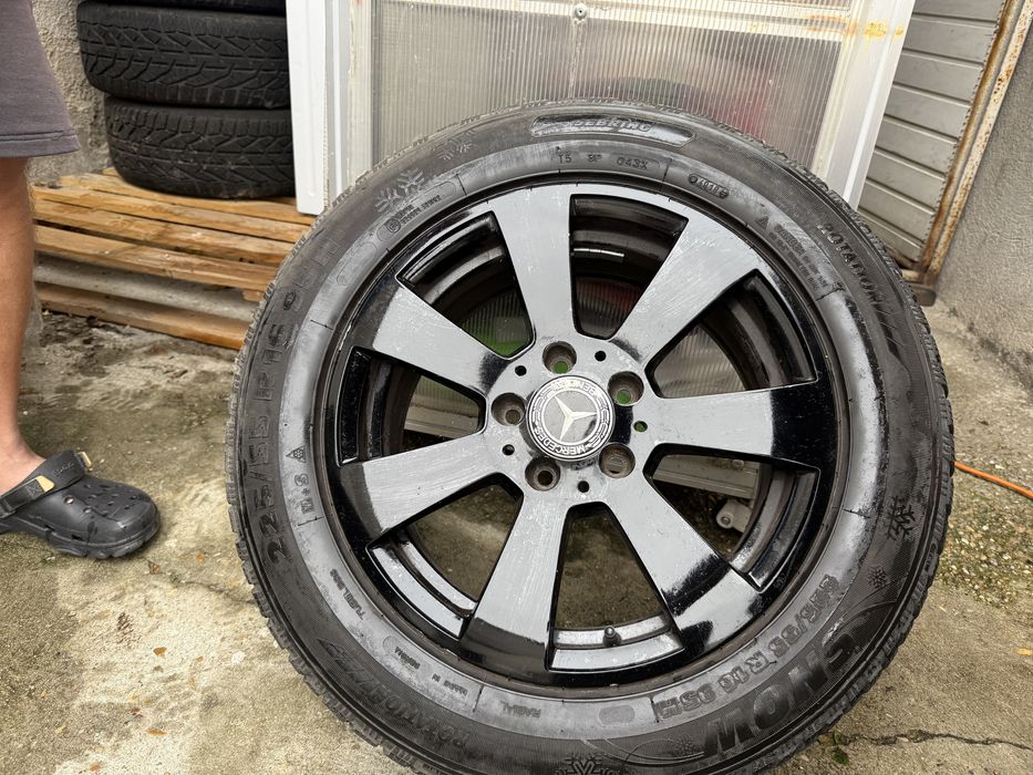 Jante Mercedes 16  -Anvelope iarna 225/55/16