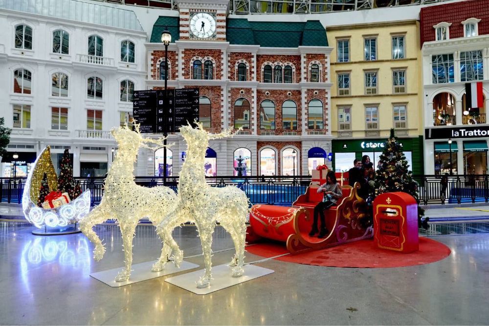 Новогодние оформление