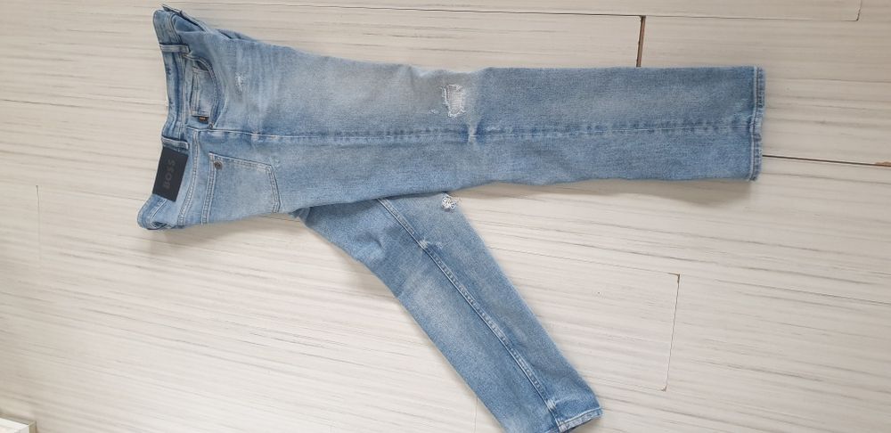 Hugo Boss Delaware Soft Touch  34/34 НОВО! ОРИГИНАЛ Мъжки Дънки!