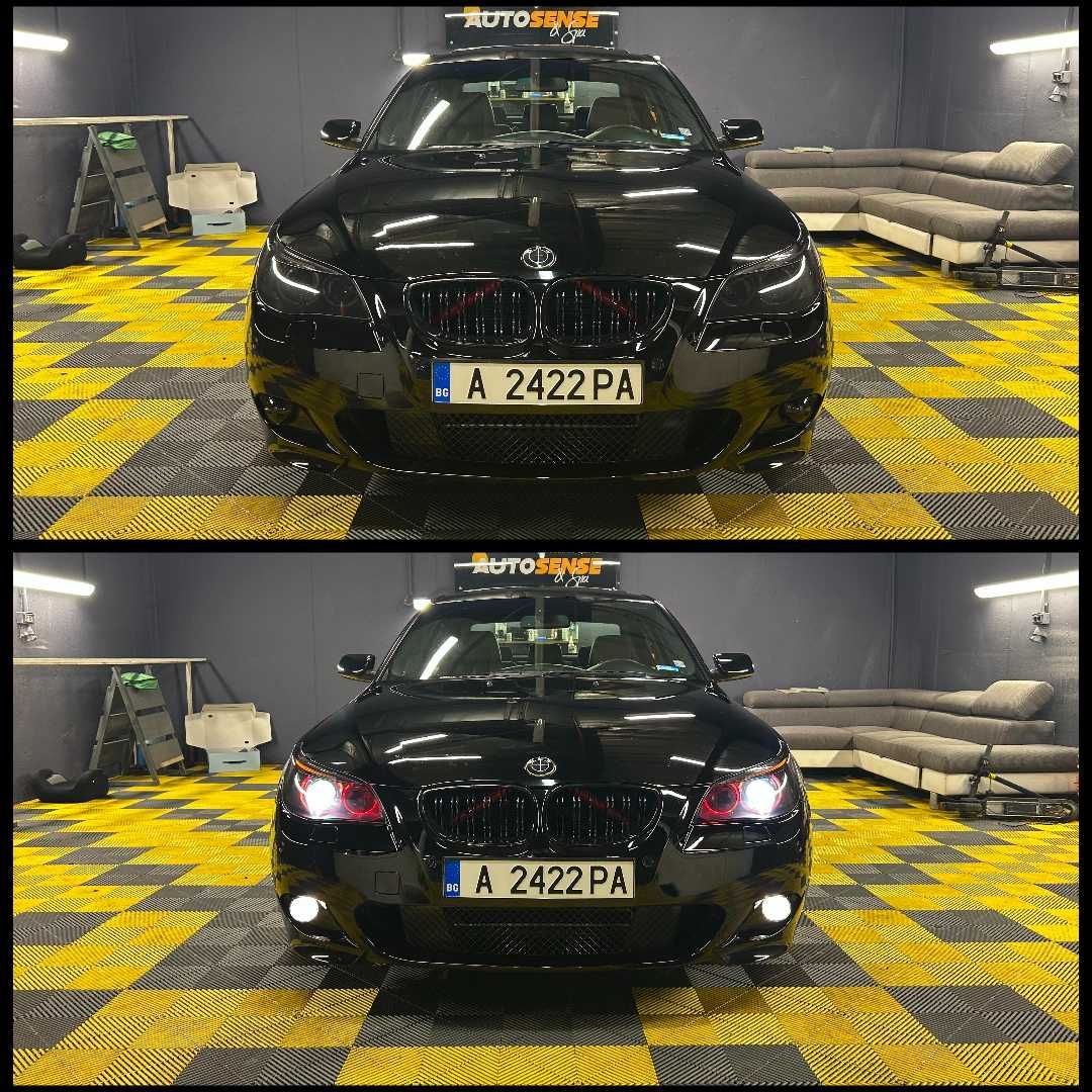 BMW 523 2.5i = 177 к.с. = Нави = Shadow Line = М Спорт Пак
