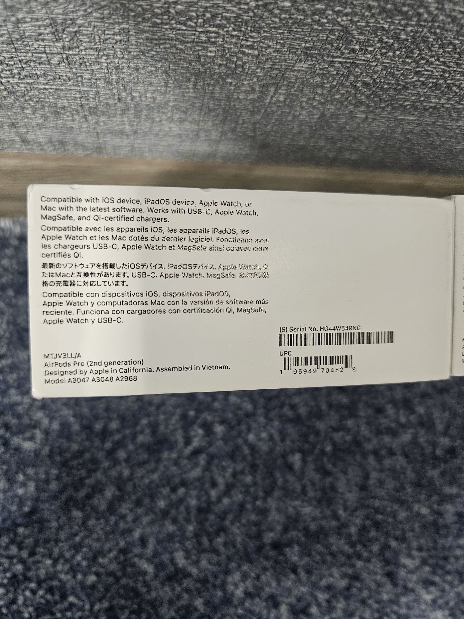 Оригинал! Apple AirPods Pro 2 Gen 2023, Type-C, Magsafe