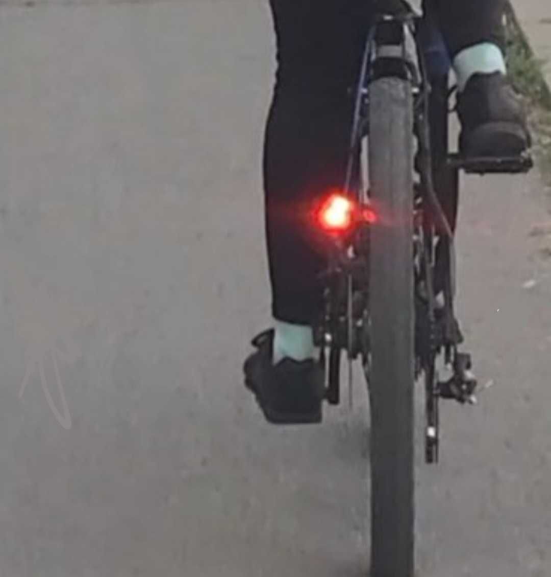 Динамо-стоп (безконтактен) за велосипед (за седалка) без батерии
