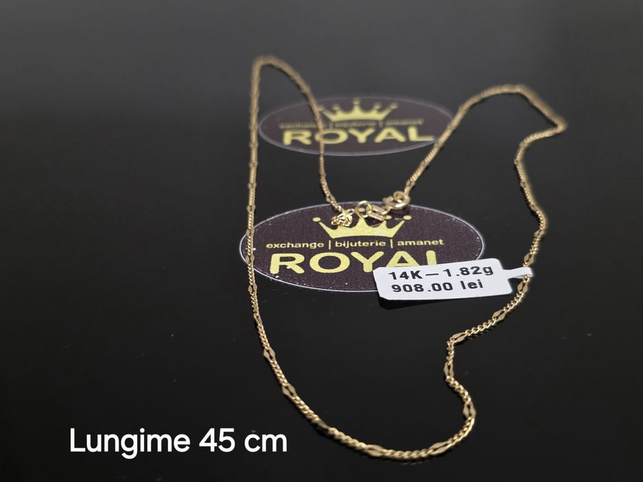 Bijuteria Royal: Lant aur 14k/1.82 gr