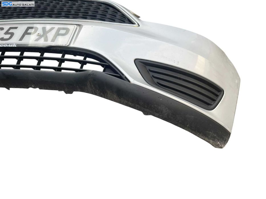 Bara Spoiler Fata Completa cu Grile Sigla si Emblema Ford Focus 3 FL Facelift 2014 - 2018 Cod F1EB-17757-A [B4400]