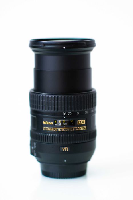 Obiectiv  Nikon 16-85mm ED VR AF-S DX cu stabilizare
