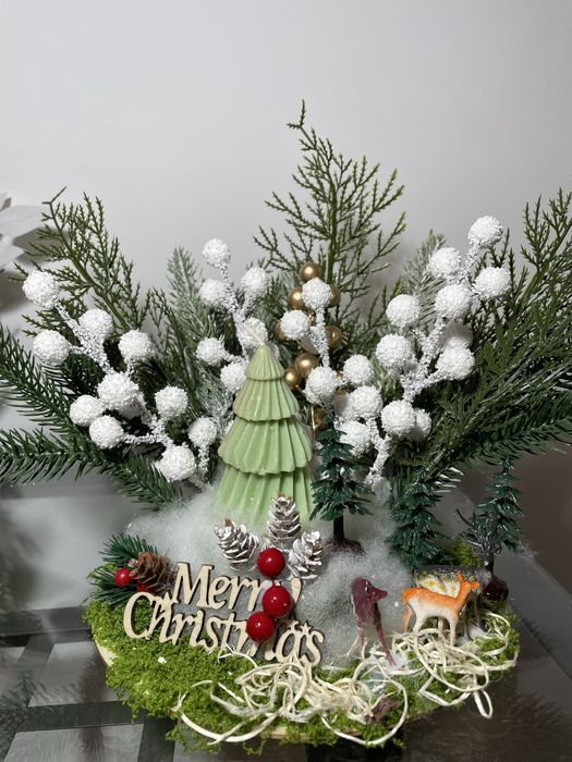 Aranjamente pentru masa de Craciun 80 lei