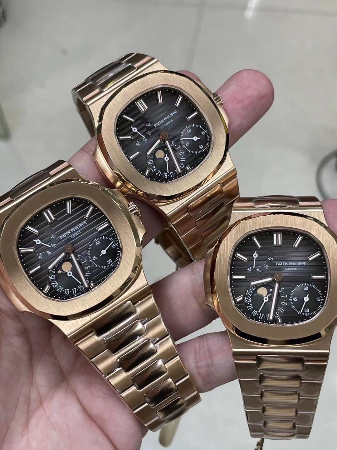 Patek Philippe Nautilus Moon Gold