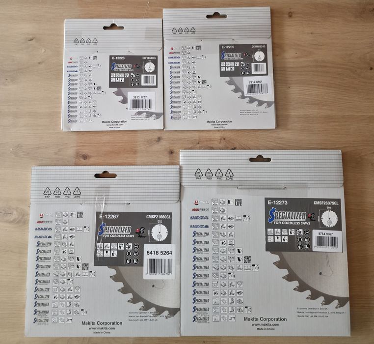 Дискове за цирколяр Makita