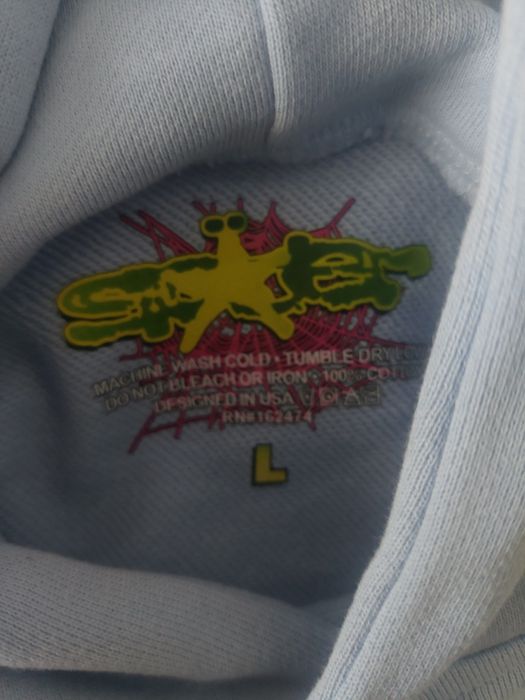 Hanorac sp5der albastru