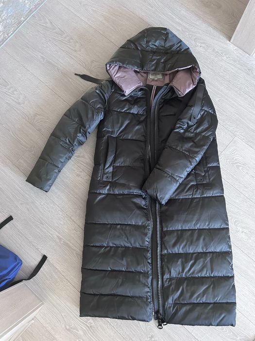 Длинный пуховик. Куртка зима.
