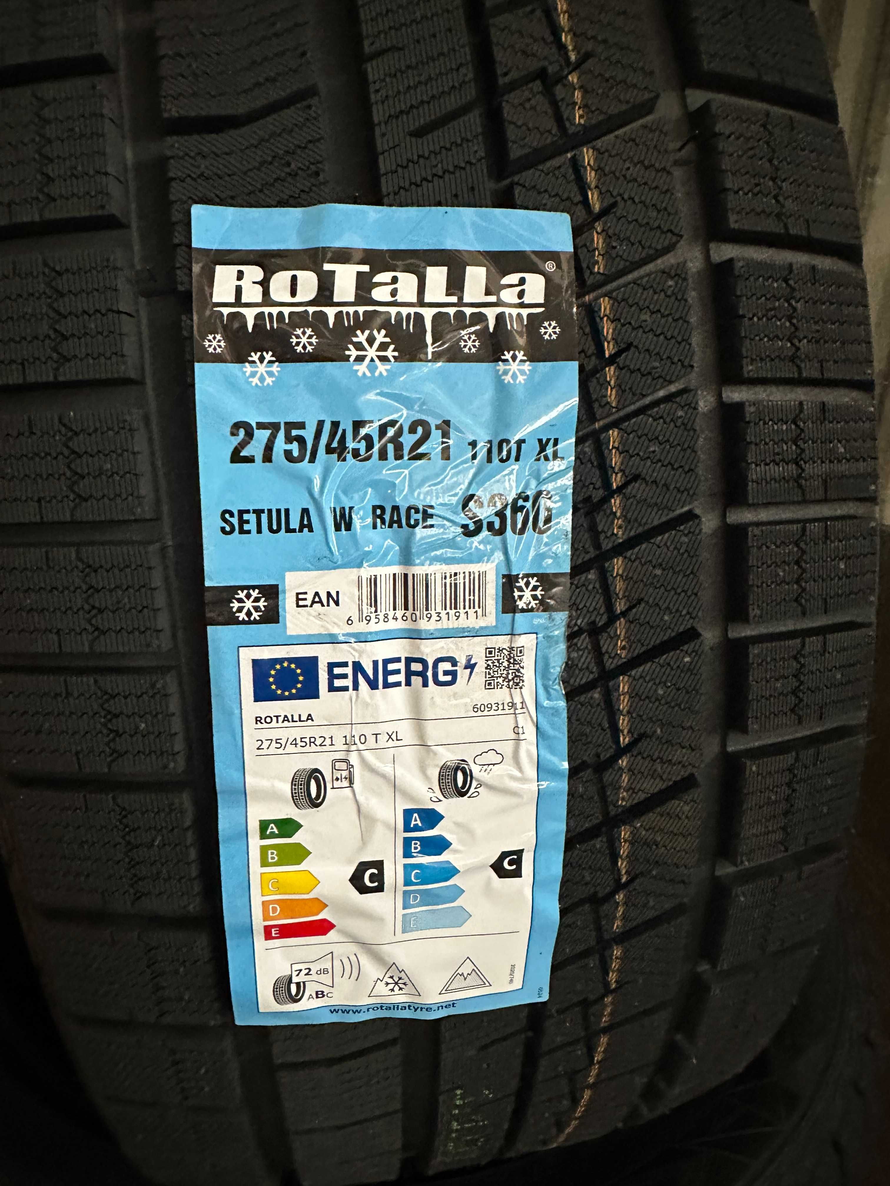 Нови Зимни Гуми ROTALLA SETULA W RACE S360 275/45R21 110T XL НОВ DOT