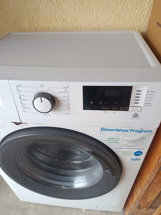 Masina de spalat rufe beko daily express program, partial functionala.