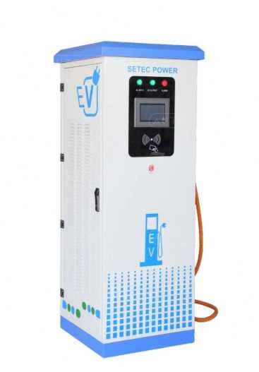 Setec 100kW Бърза зарядна станция CCS2 и Chademo