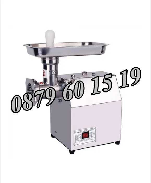 Професионална месомелачка ТК12 1200W, 150 кг/ч, 3 решетки, 2 ножа