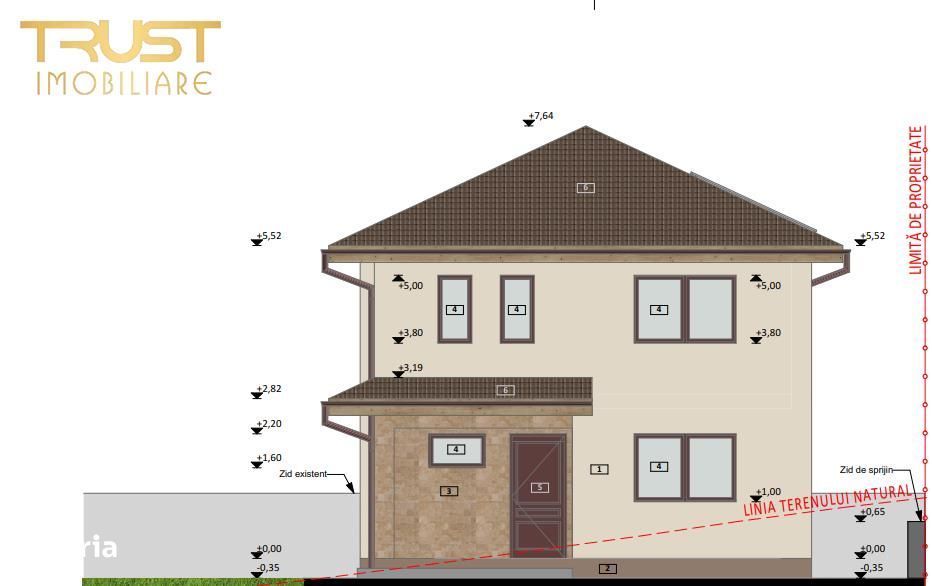 Casa unifamiliala P+E l Teren 450 MP l Sannicoara