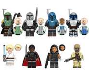 Set 8 Minifigurine tip Lego Star Wars cu Luke si Boba Fett