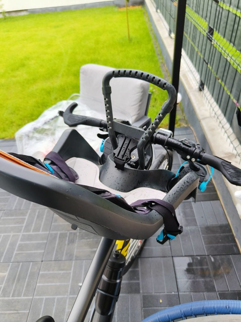 Scaun bicicleta copil THULE Ride Along + geam protectie